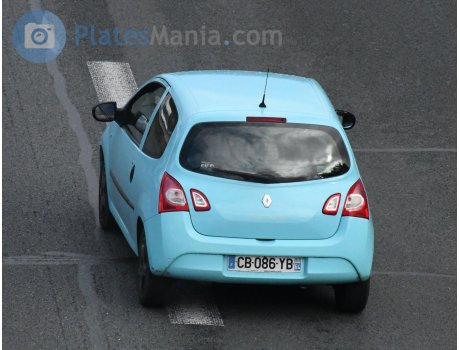 CB-086-YB, Renault Twingo