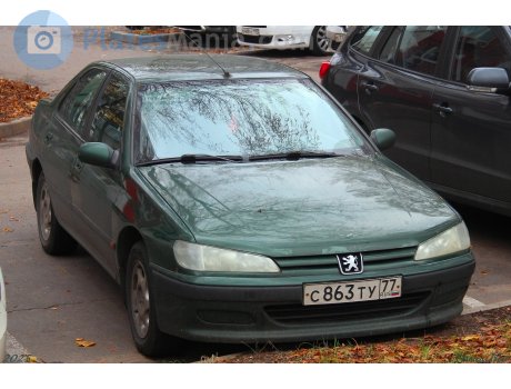 с863ту77, Peugeot 406