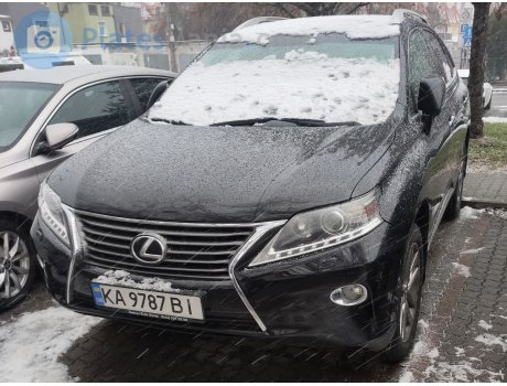 KA 9787 BI, Lexus RX