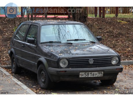 н581ву99, Volkswagen Golf