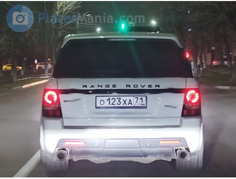 о123ха71, Land Rover Range Rover Sport