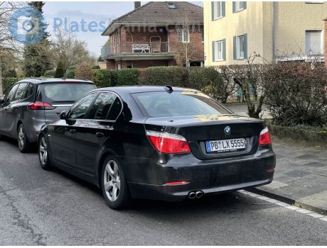 PB LX 5555, BMW 5 Series