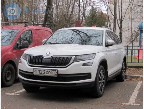 о123хо77, Skoda Kodiaq