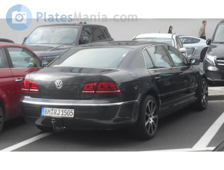 BM RJ 1505, Volkswagen Phaeton
