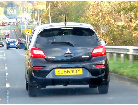 SL66 WDY, Mitsubishi Mirage