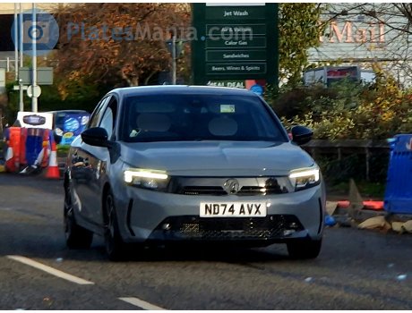 ND74 AVX, Vauxhall Corsa
