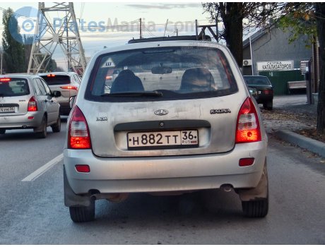 н882тт36, Lada (VAZ) 1117 Kalina