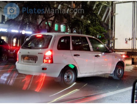 о598ст36, Lada (VAZ) 1117 Kalina