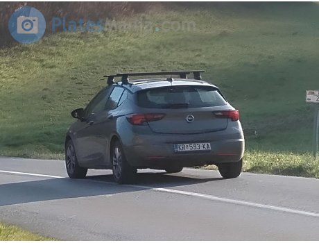 KR 593-KA, Opel Astra