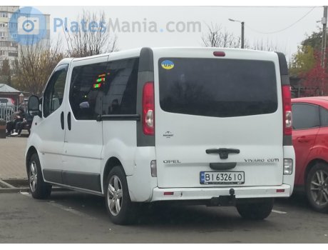 BI 6326 IO, Opel Vivaro