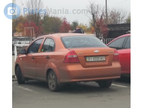 BI 6533 AO, Chevrolet Aveo