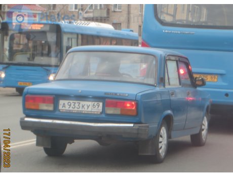 а933ку69, Lada (VAZ) 2107