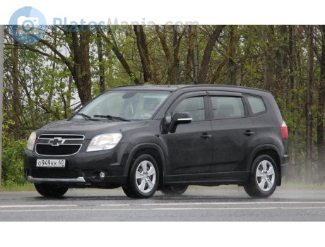 о949кк60, Chevrolet Orlando