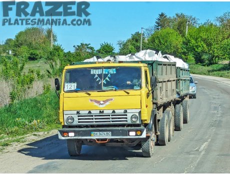 BX 3674 BC, KamAZ 55102