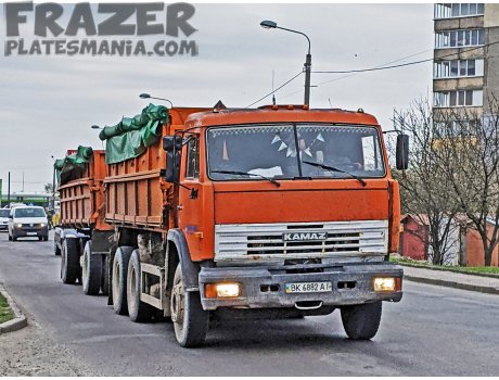 BK 6882 AI, KamAZ 55102