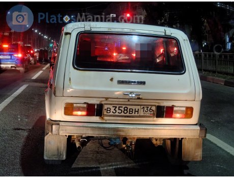 в358вн136, Lada (VAZ) 2121 Нива