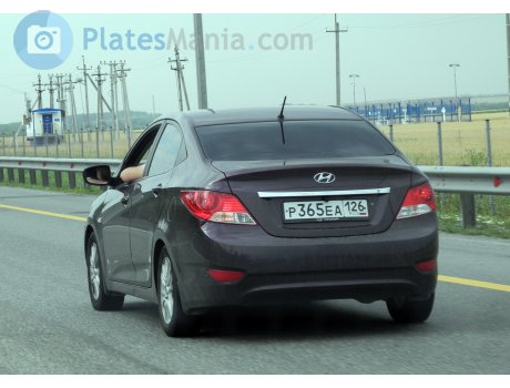 р365еа126, Hyundai Solaris