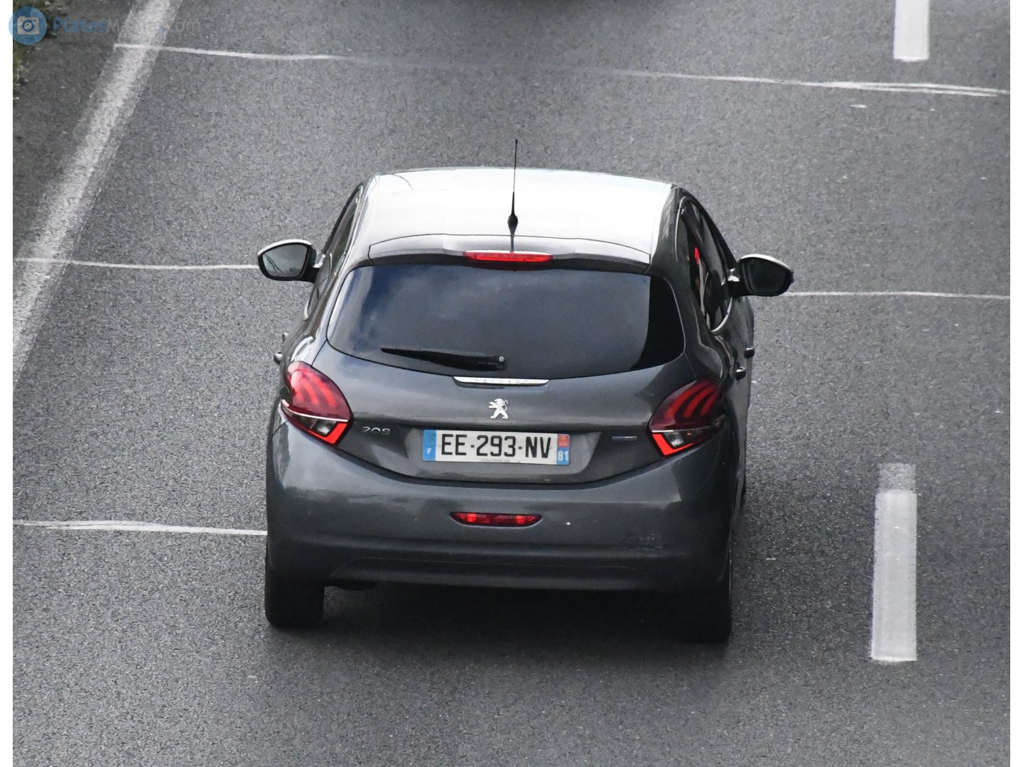 EE-293-NV, Peugeot 208 1st gen 5-door Hatch (A9), facelift, 2015–2020