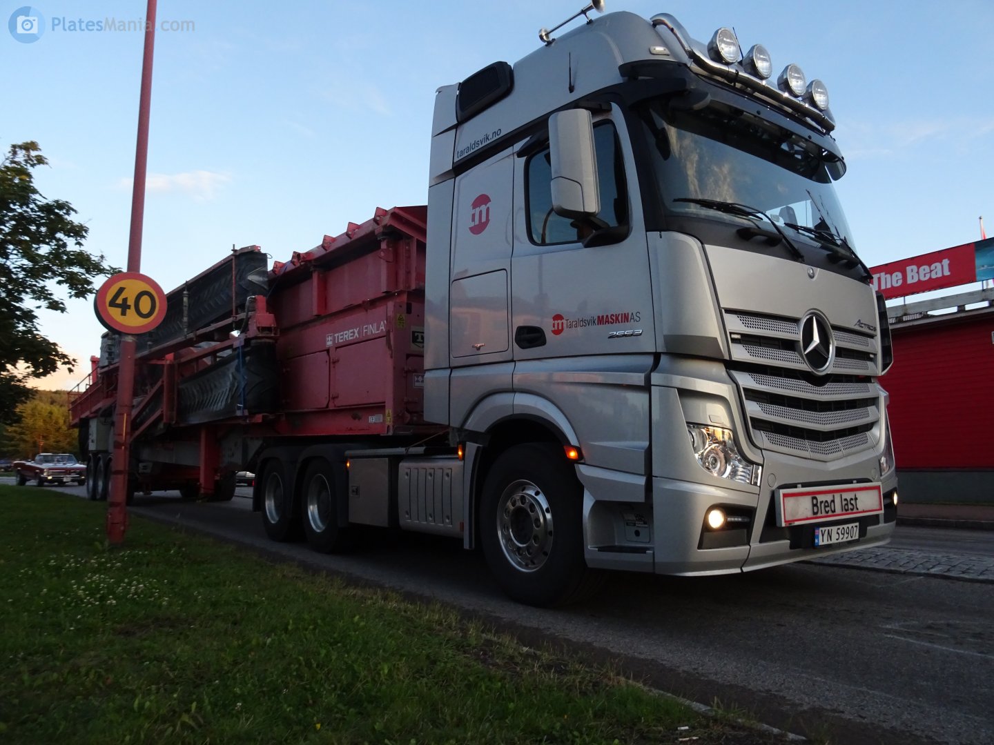 YN 59907, Mercedes-Benz Actros 3rd gen (MP4/MP5), 2011–