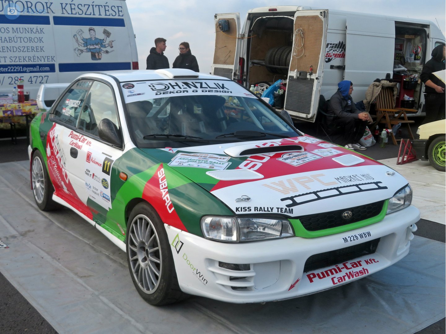 M226WBW, Subaru Impreza 1st gen Sedan (GC), 1992–2001