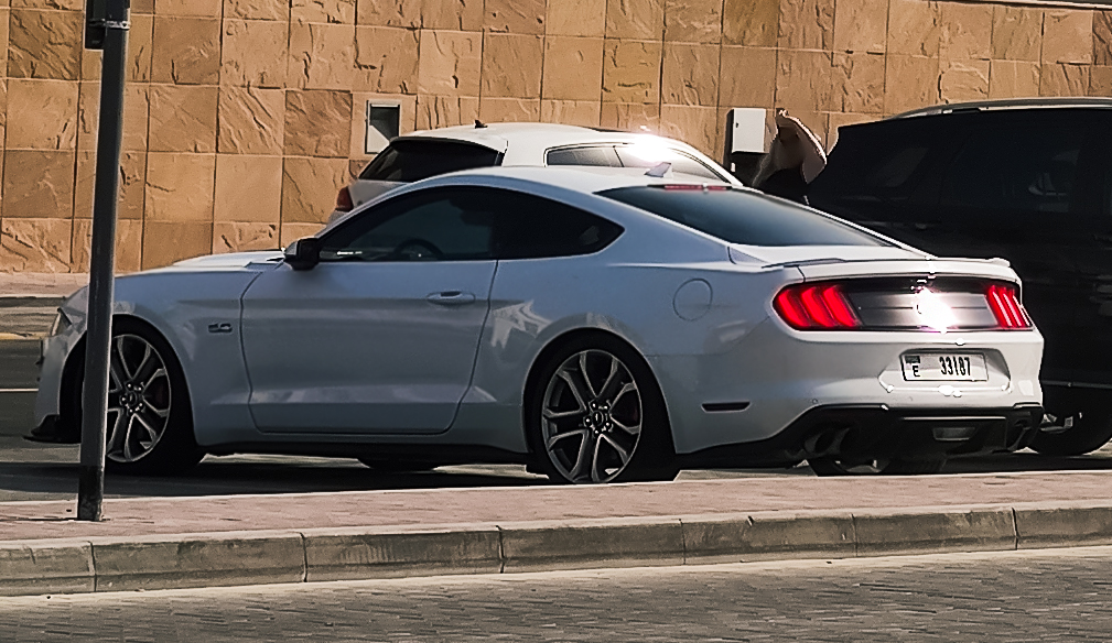 E 33187, Ford Mustang 6th gen 2-door Coupé (S550), facelift, 2017–2023
