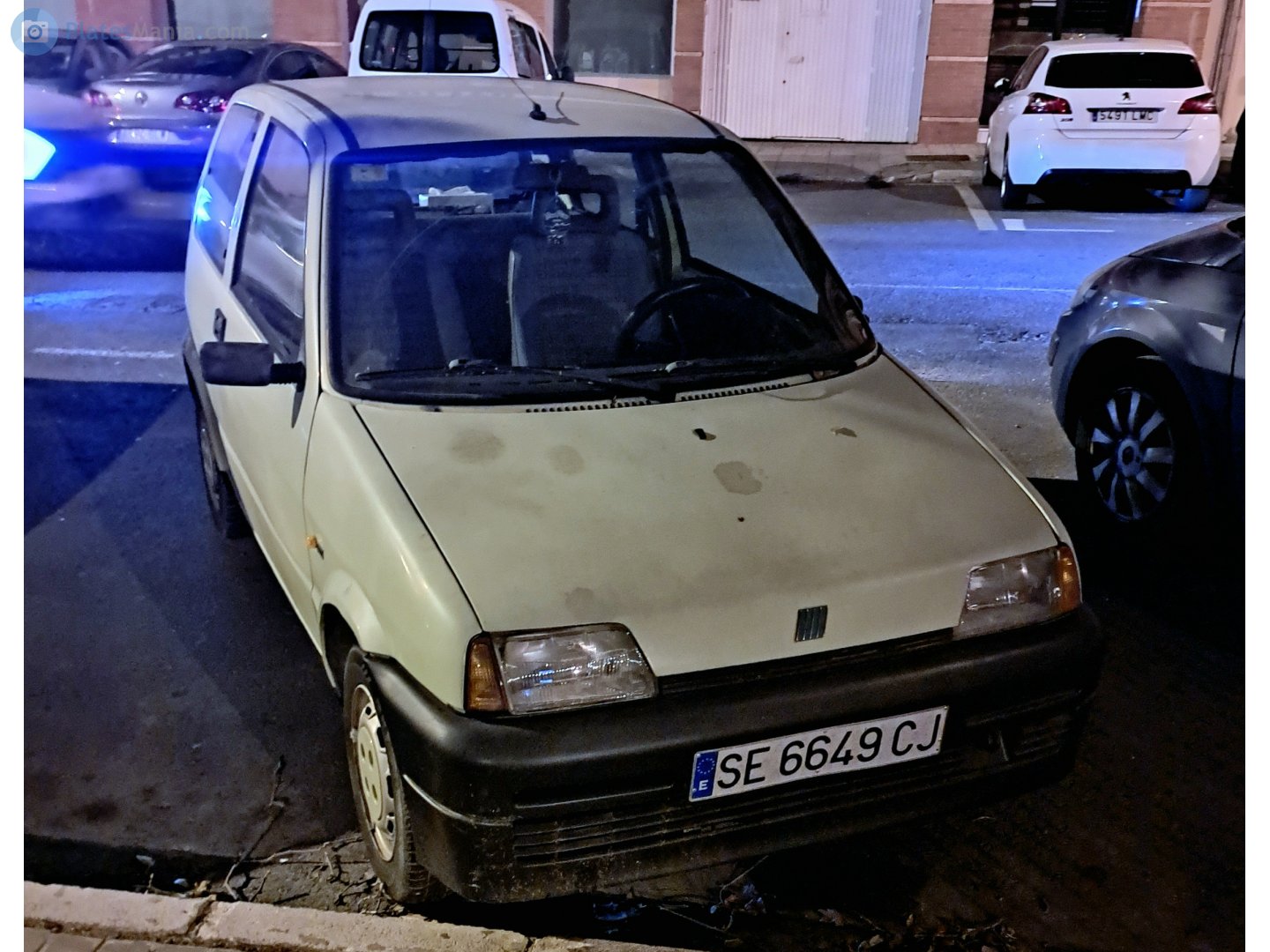 SE 6649 CJ, FIAT Cinquecento 1st gen (170), 1992–1998
