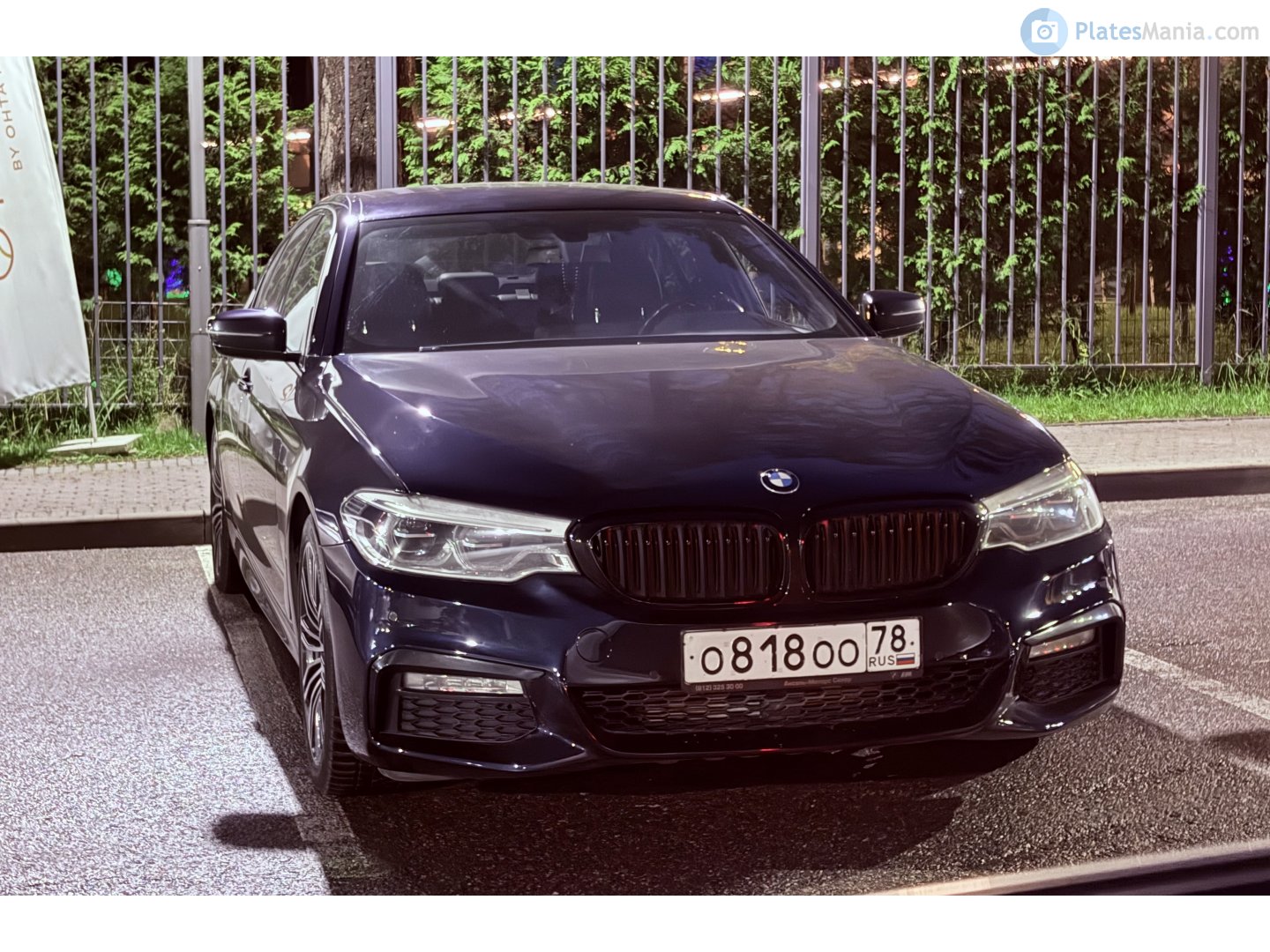 о 818 оо 78, BMW 5 Series 7th gen Sedan (G30/G38), 2017–2020