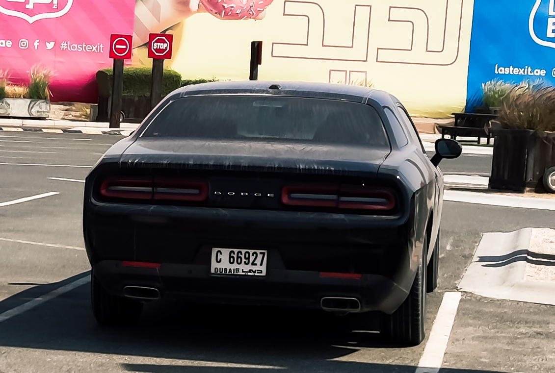 C 66927, Dodge Challenger 3rd gen (LA/LC), facelift, 2014–2023
