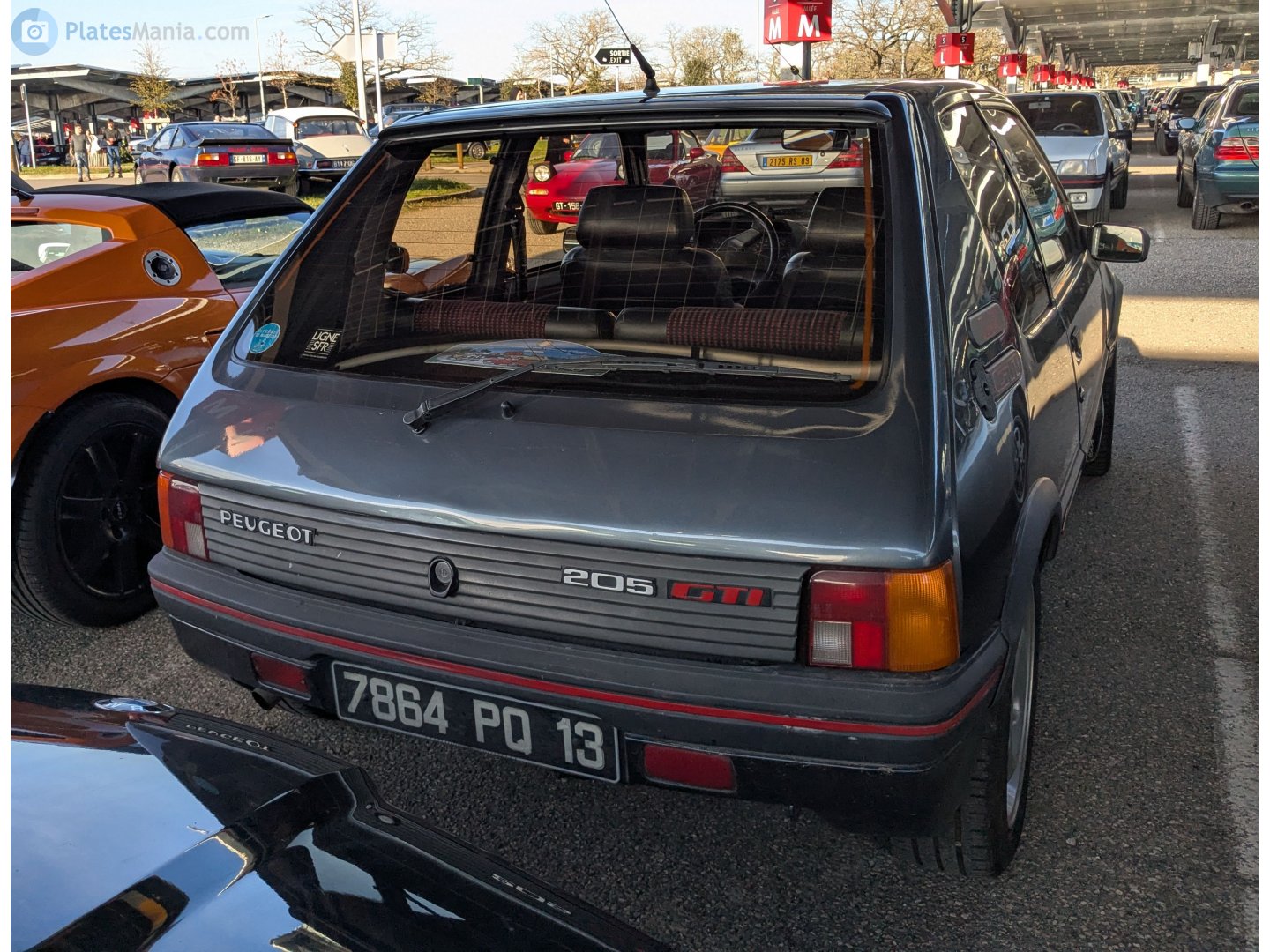 7864 PQ 13, Peugeot 205 1st gen 5-door Hatch (20A/C), 1983–1998