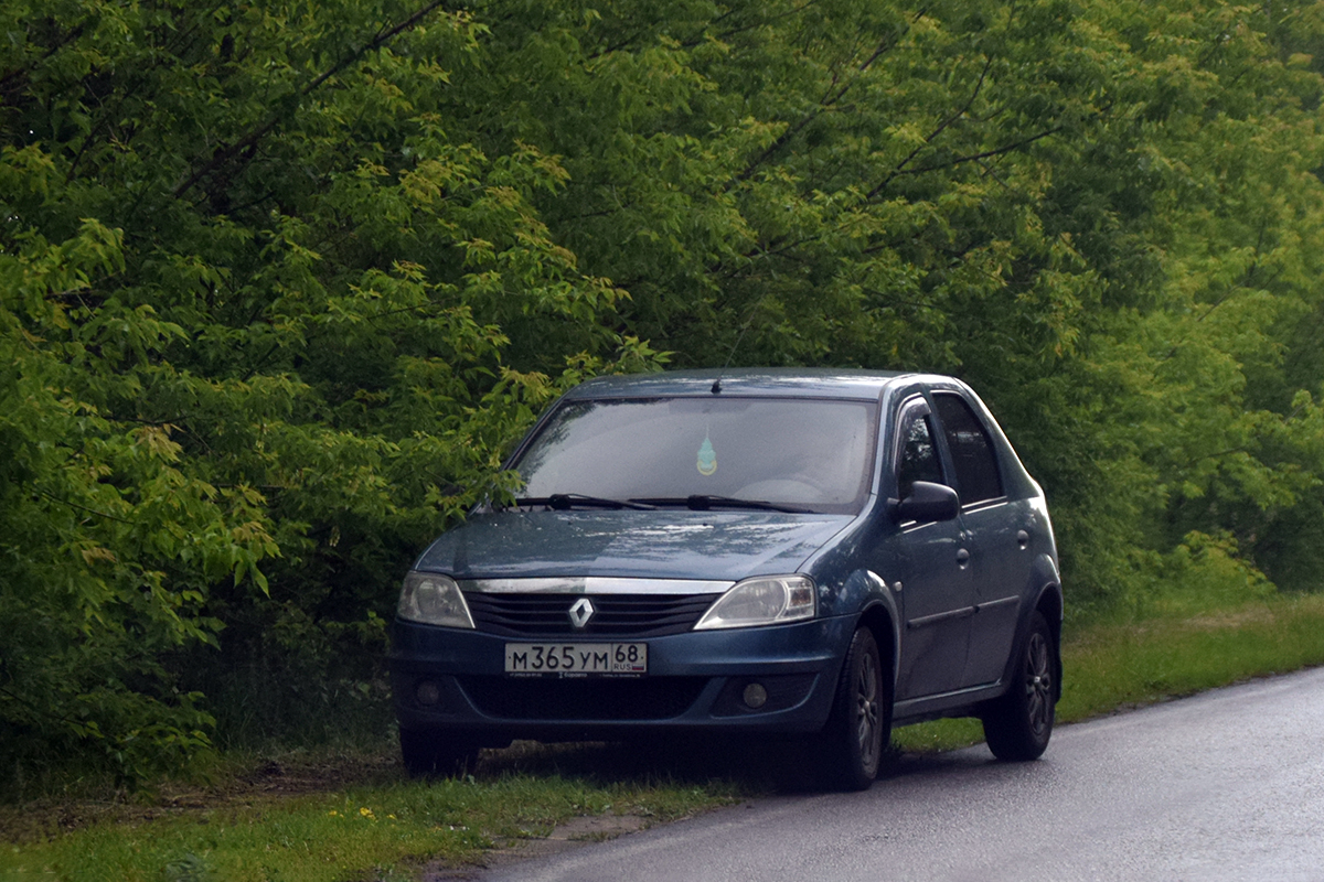м 365 ум 68, Renault Logan 1st gen Sedan (LS0*/LS1*), facelift, 2009–2016