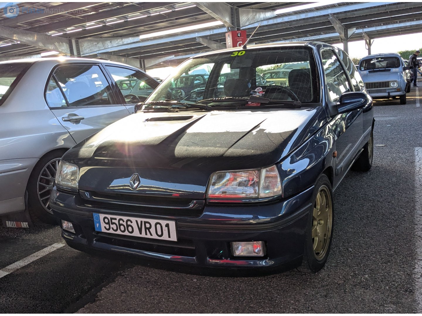 9566 VR 01, Renault Clio 1st gen 3-door Hatch (C57), 1990–1996