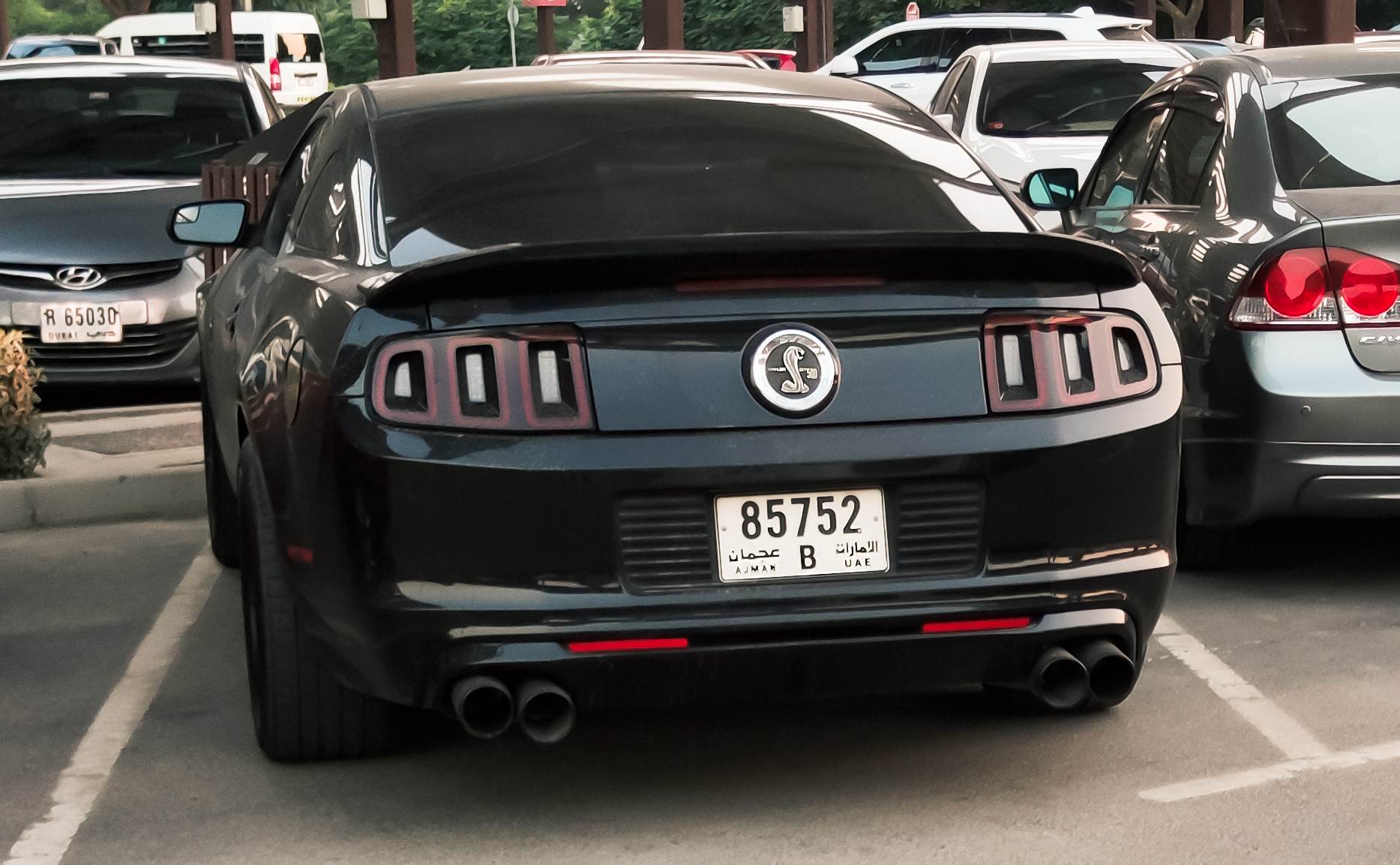 B 85752, Ford Mustang 5th gen Shelby 2-door Coupé (S197), 1st facelift, 2010–2012