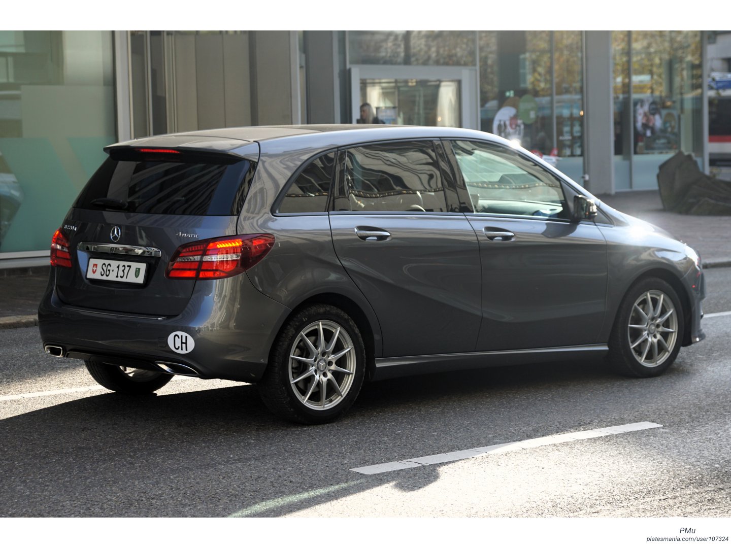 SG 137, Mercedes-Benz B-Klasse 2nd gen (W242/W246), facelift, 2014–2018