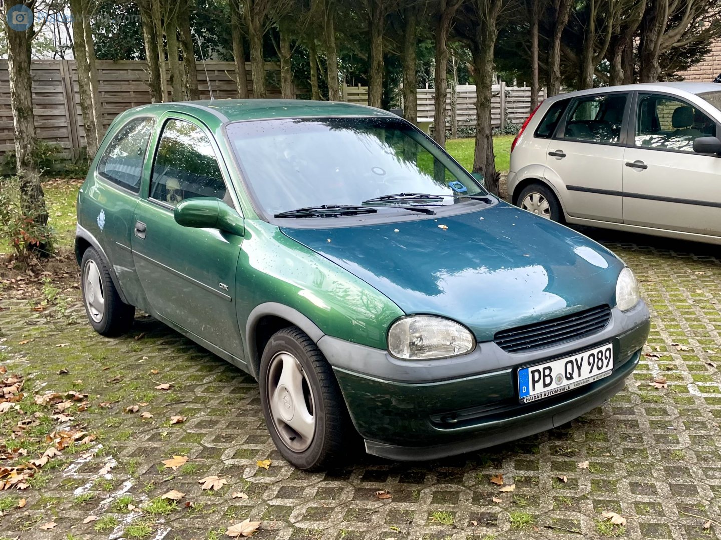PB QY 989, Opel Corsa 2nd gen (Lite) 3-door Hatch (B; S93), 1993–2000 (–2007 for ZA-market)