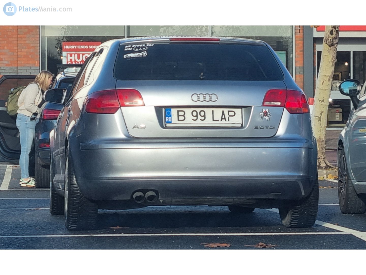 B 99 LAP, Audi A3 2nd gen Sportback (8PA), 2004–2012