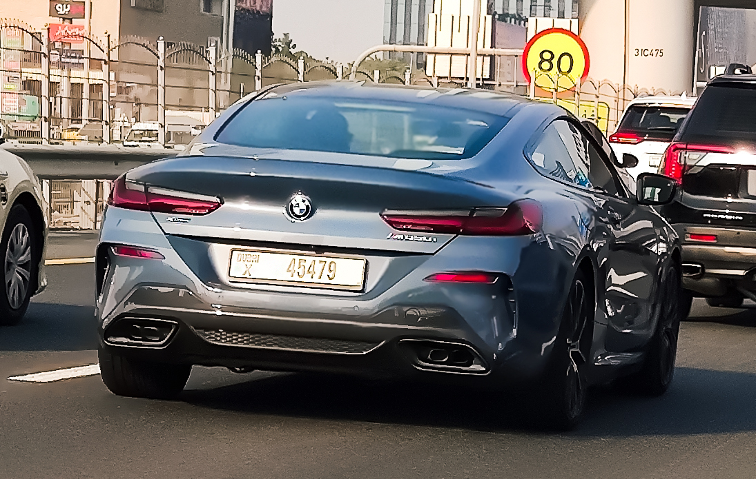 X 45479, BMW 8 Series 2nd gen Coupé (G15), 2018–