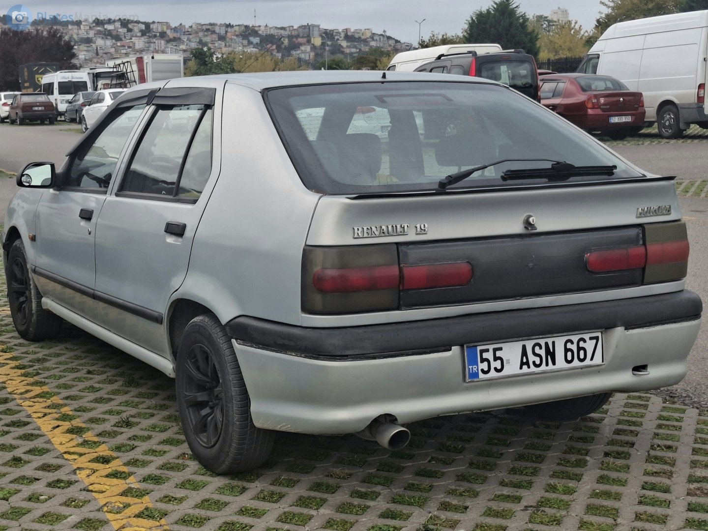 55 ASN 667, Renault 19 1st gen 5-door Hatch (B53), facelift, 1992–1996 (–1999 for LATAM- and –2000 for TR-market)
