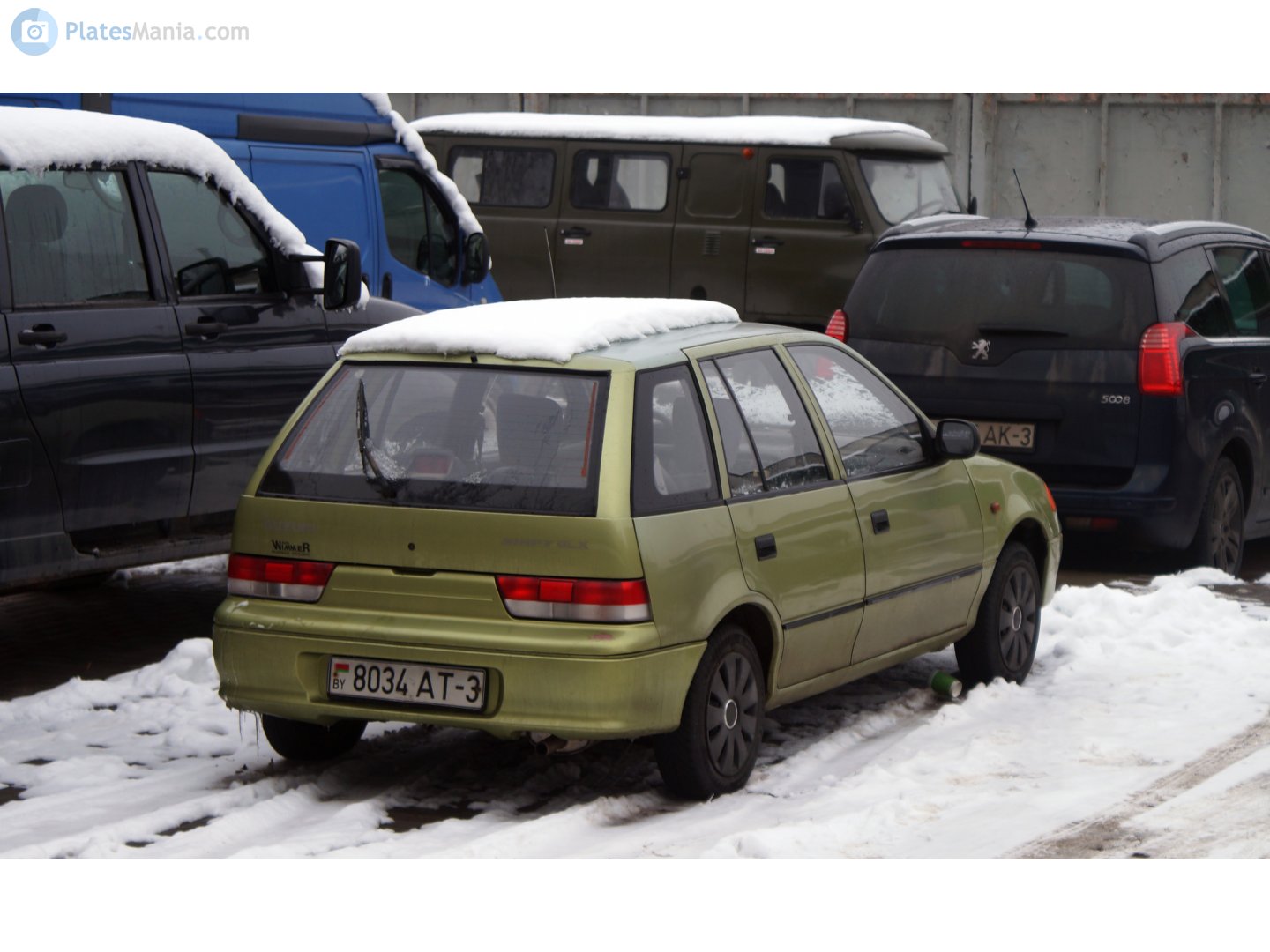 8034 AT-3, Suzuki Swift 2nd gen 5-door Hatch (SF), facelift, 1996–2004