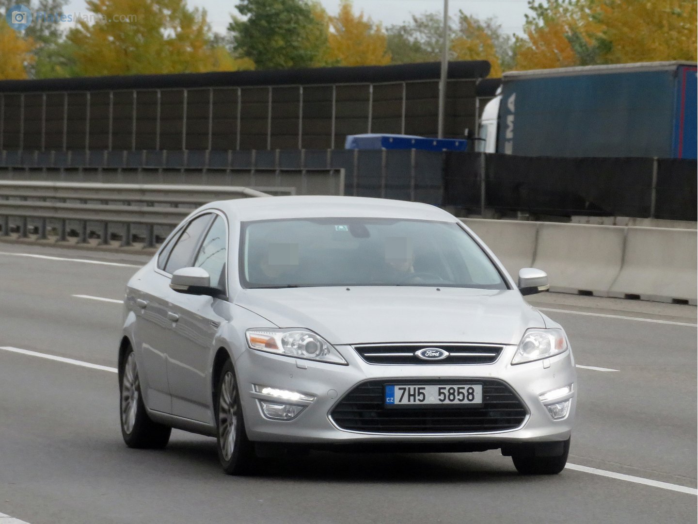 7H5 5858, Ford Mondeo 3rd gen Sedan/Liftback (Mk4; CD345), facelift, 2010–2014