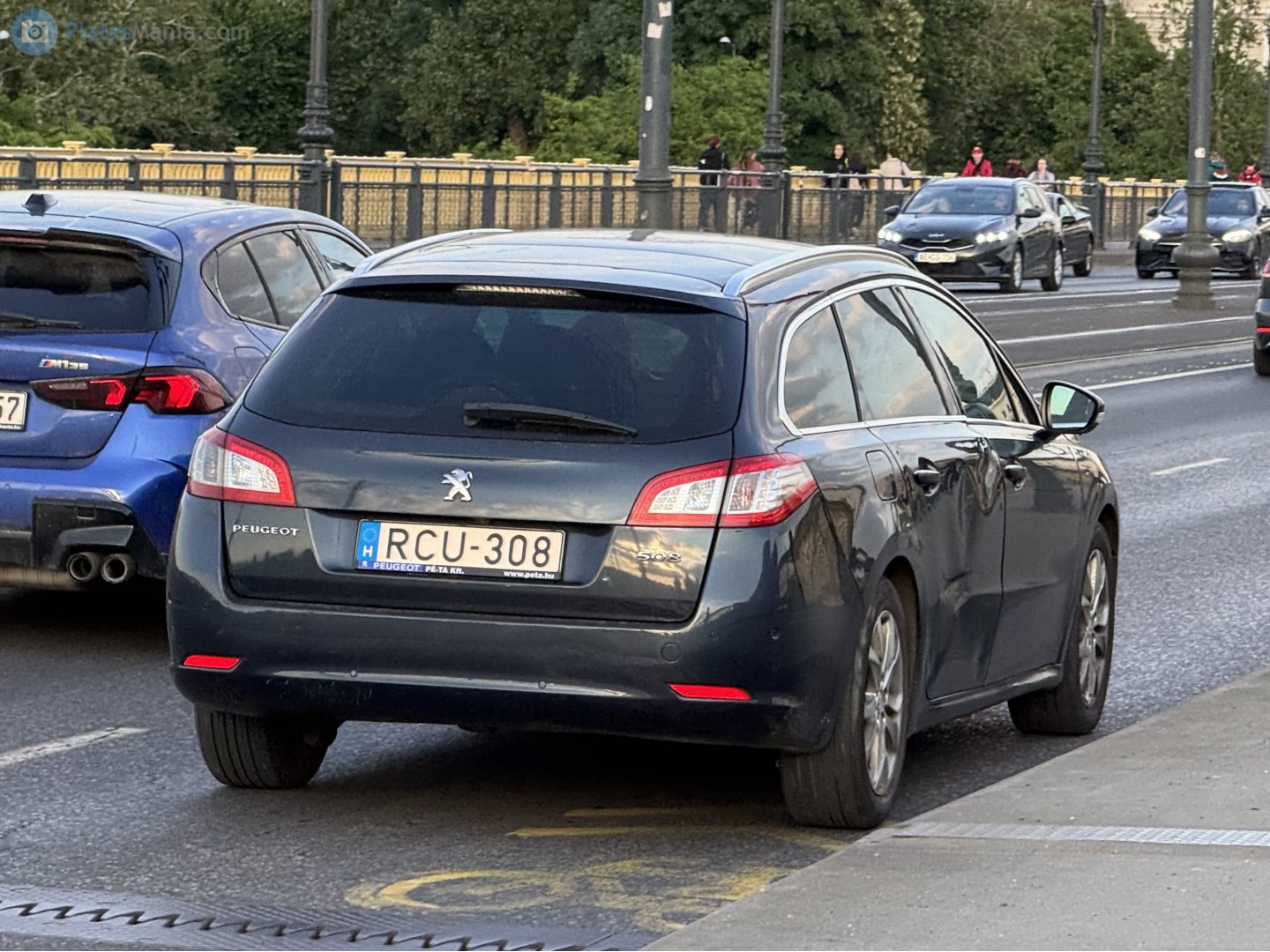 RCU-308, Peugeot 508 1st gen SW Wagon (W22), 2010–2014