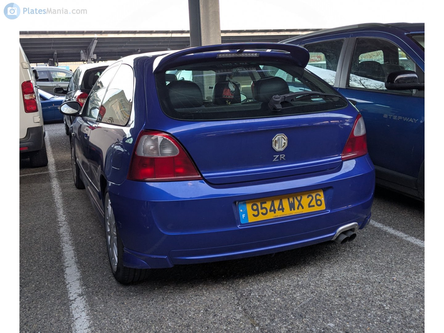 9544 WX 26, MG ZR 1st gen 3-door Hatch (X30), facelift, 2004–2005