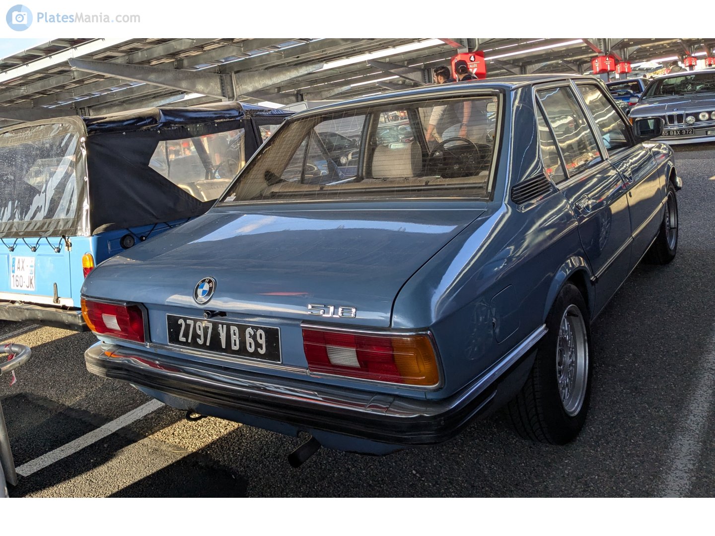 2797 VB 69, BMW 5 Series 1st gen (E12), 1972–1981