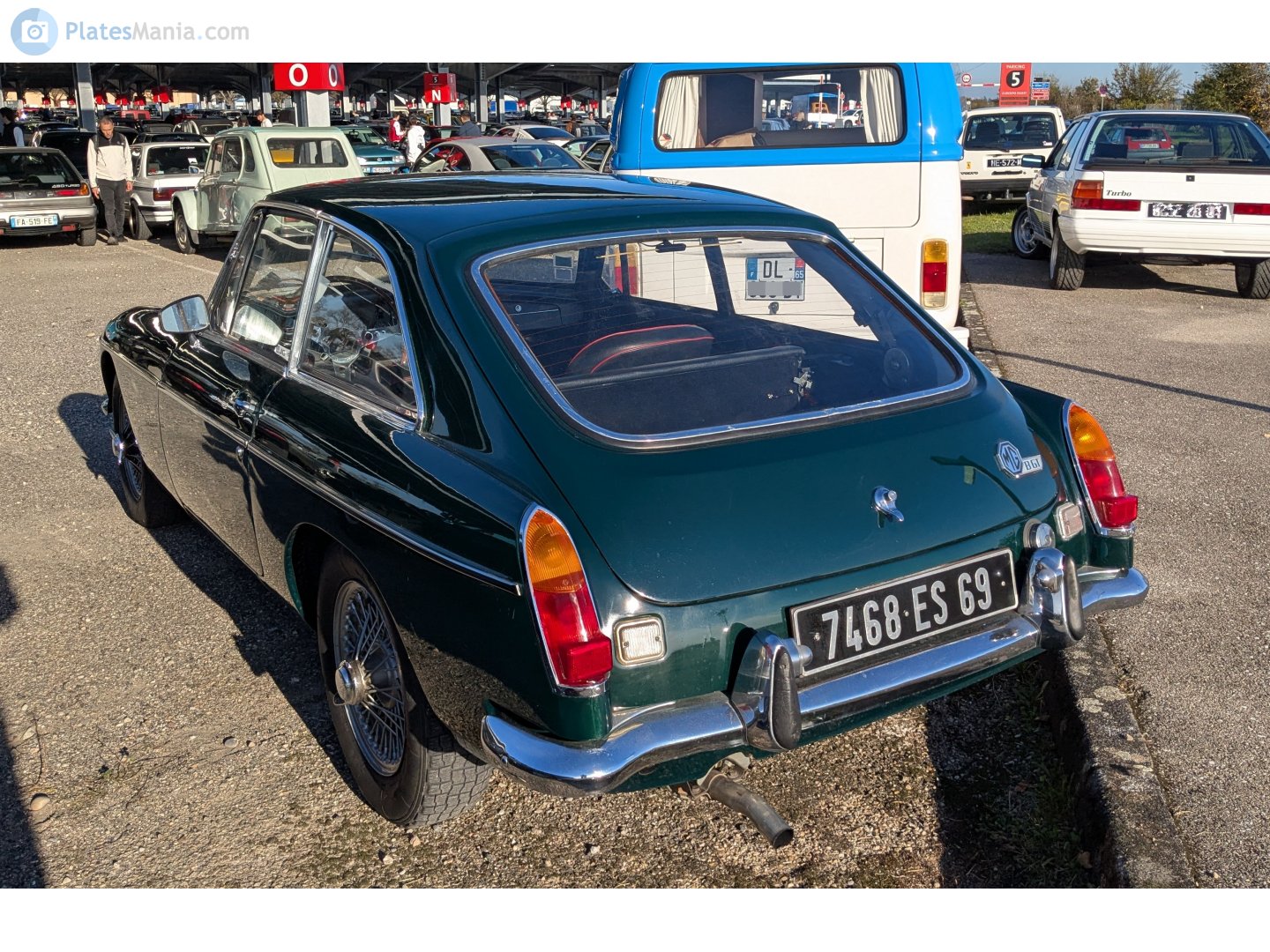 7468 ES 69, MG B 1st gen GT Coupé, 1965–1980
