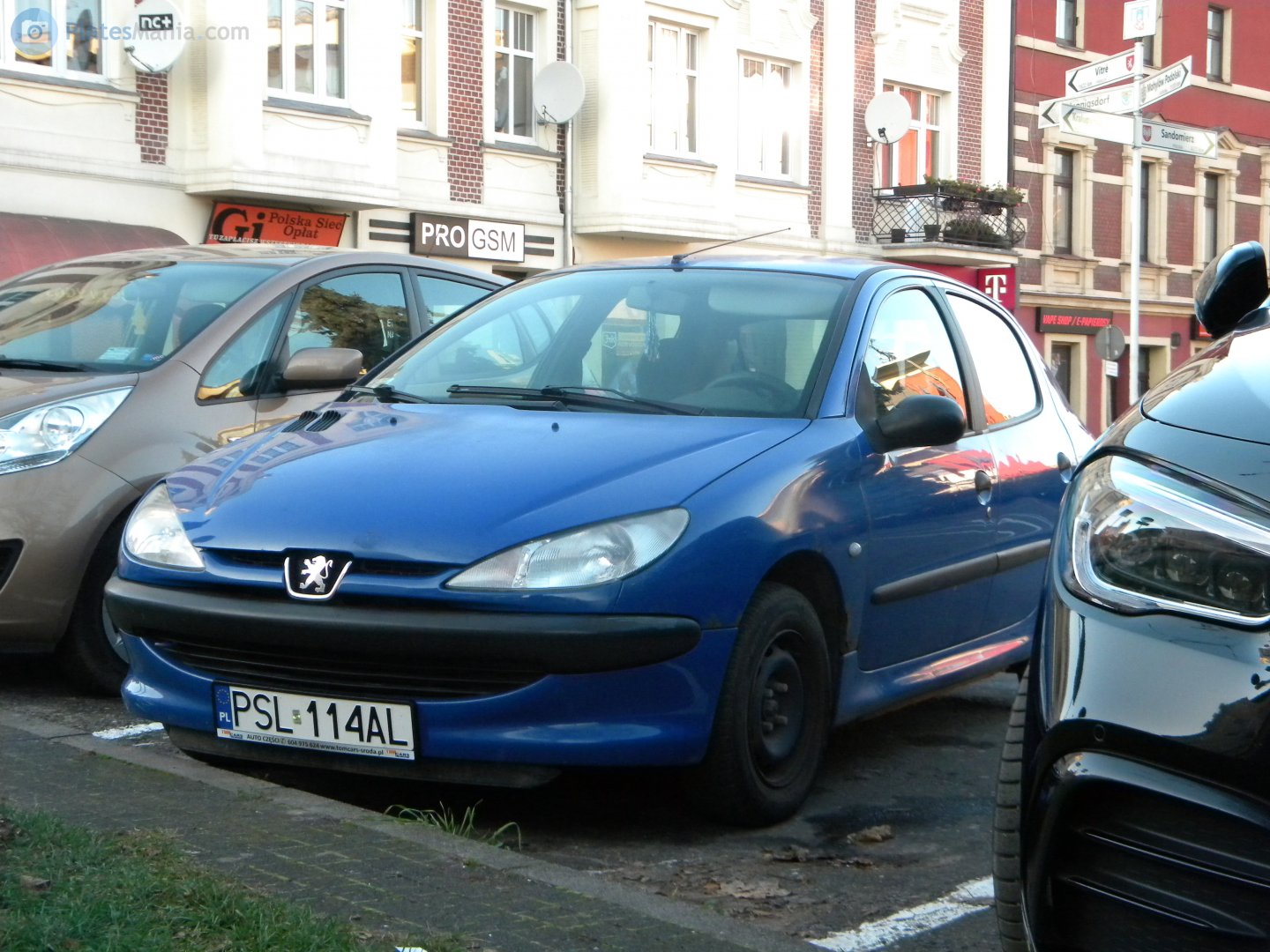 PSL 114AL, Peugeot 206 1st gen 5-door Hatch (T11), 1998–2009 (–2012 for IR-market)