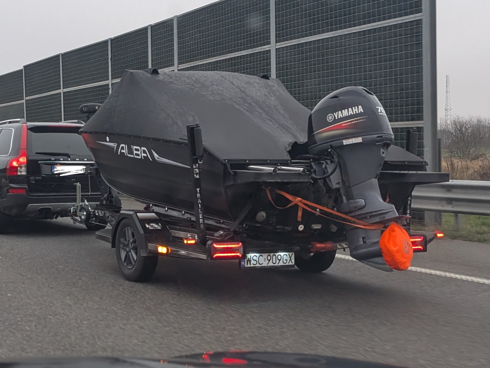 WSC 909GX, Regular car plates 