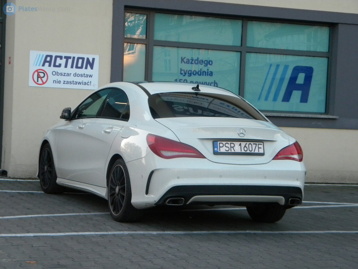PSR 1607F, Mercedes-Benz CLA-Klasse 1st gen 4-door Coupé (C117), 2013–2019