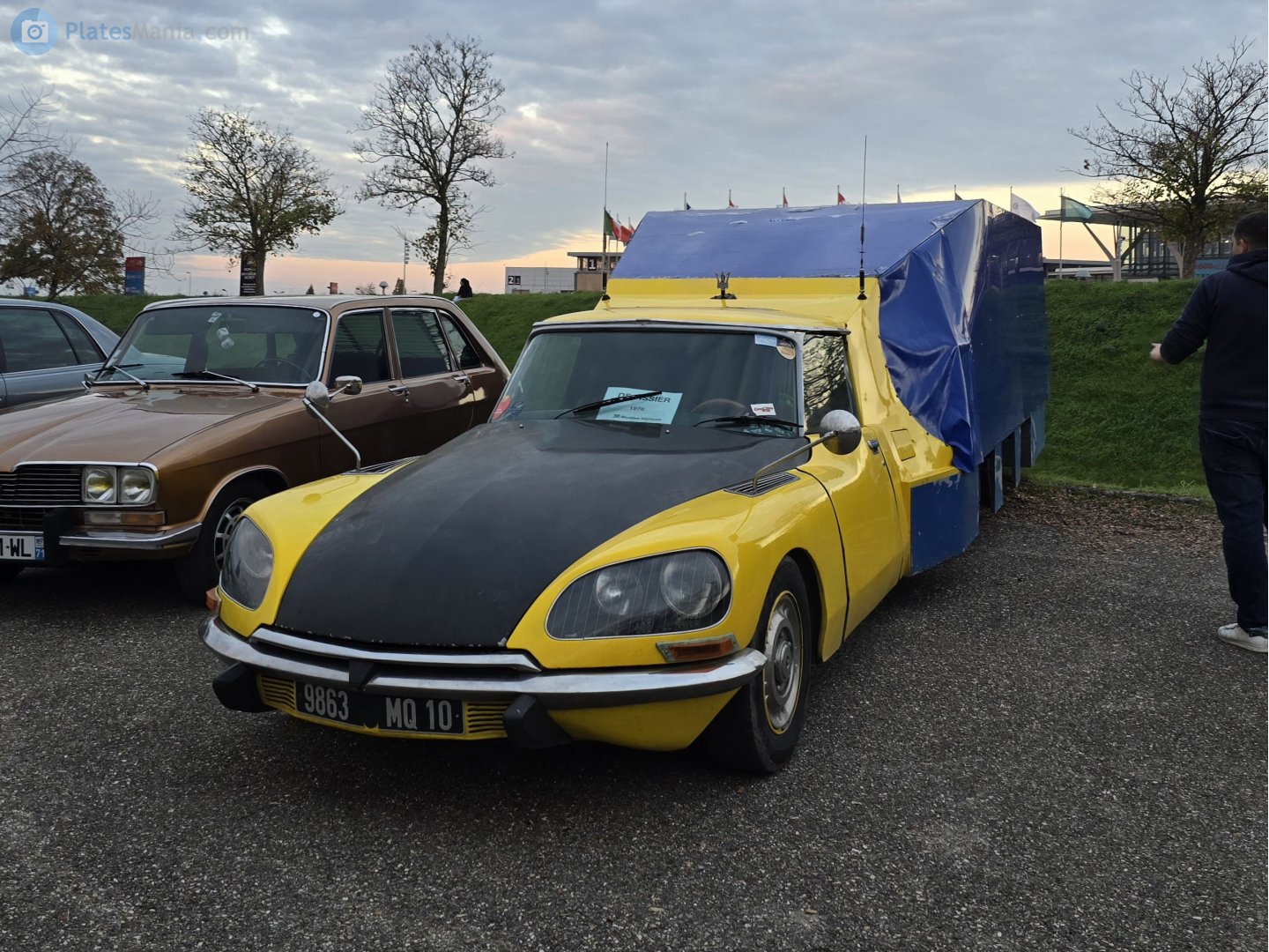 9863 MQ 10, Citroёn DS/ID 1st gen DS Sedan (VGD; 19/20/21/23), 1955–1975