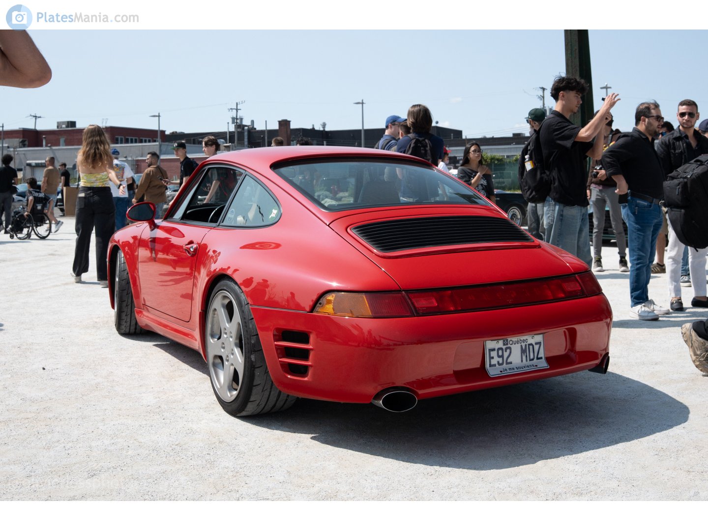 E92 MDZ, Porsche 911 4th gen Coupé (993), 1993–1998