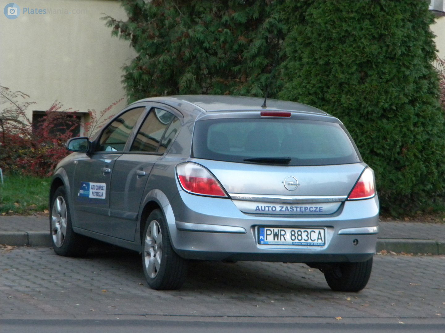 PWR 883CA, Opel Astra 3rd gen 5-door Hatch (H; A04), 2004–2014