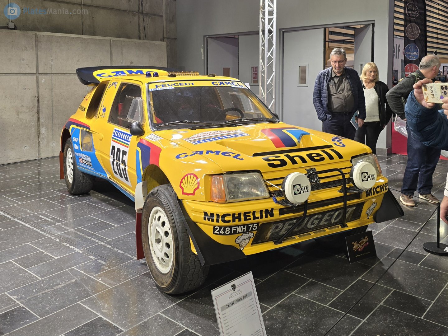 248 FWH 75, Peugeot 205 1st gen 3-door Hatch (20A/C), 1983–1998